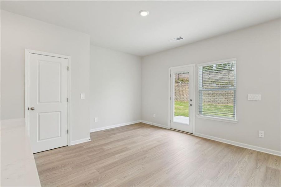 Spacious, unfurnished interior of a new home in Hawthorne Station, College Park (Image 24). Spacious, unfurnished interior of a new home in Hawthorne Station, College Park (Image 24).
