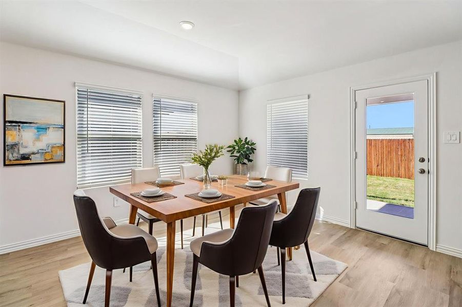 Furnished interior view inside a new home in River Ridge, Crandall (Image 7).
