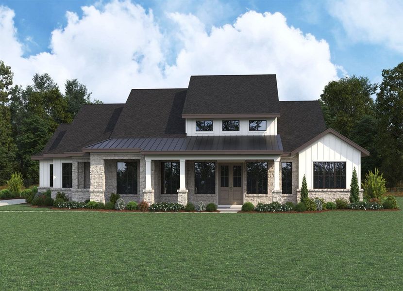 Alpine Floor Plan in Lakeview, Waller | Sitterle Homes