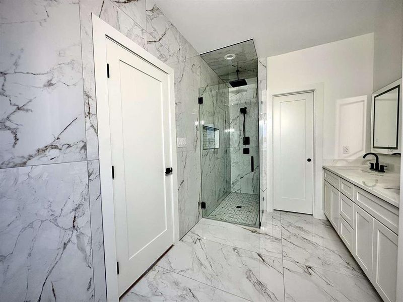 Furnished interior view inside a new home in , Flower Mound (Image 6).