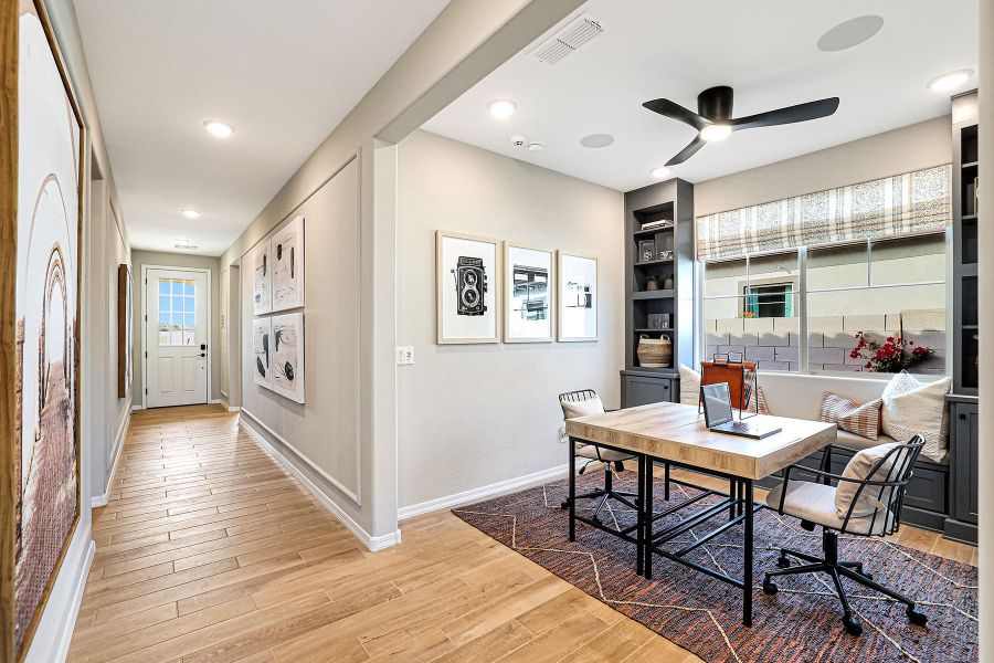 Representative furnished interior of a home built from the Sepia by Mattamy Homes in Empire Pointe, Queen Creek (Image 11).