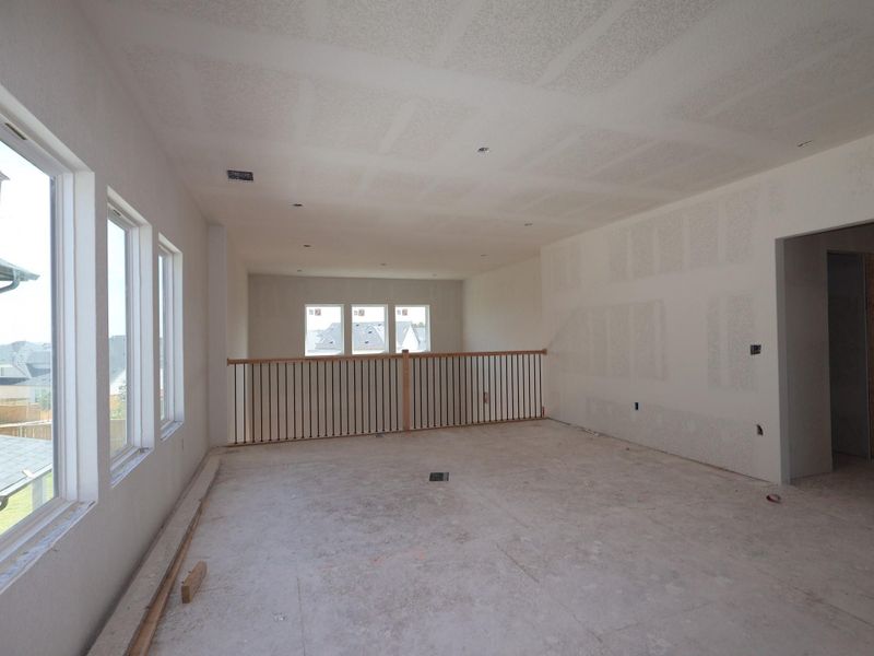 In-progress construction of a new home in Cedar Brook, Leander, TX (Image 8).