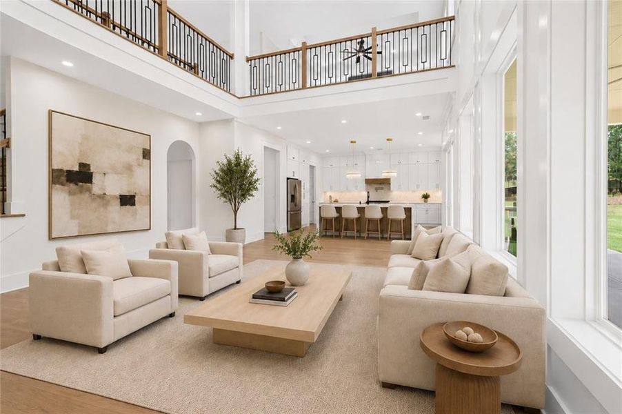 Furnished interior view inside a new home in , Jefferson (Image 11).