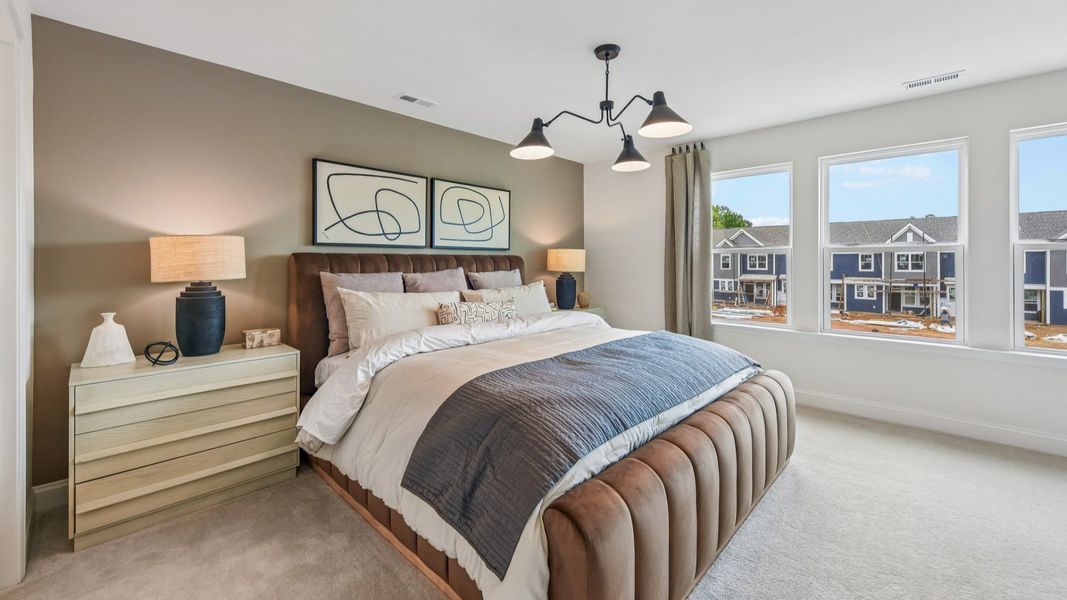 The Rochester Plan by DRB homes in Charlotte, NC - Primary Bedroom The Rochester Plan by DRB homes in Charlotte, NC - Primary Bedroom