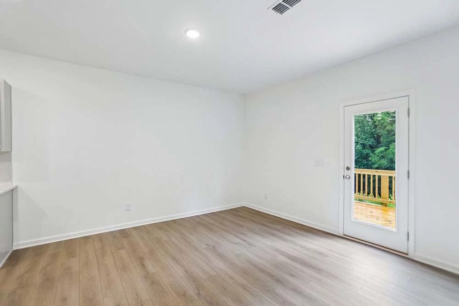 Sample Photo: Breakfast Nook Sample Photo: Breakfast Nook