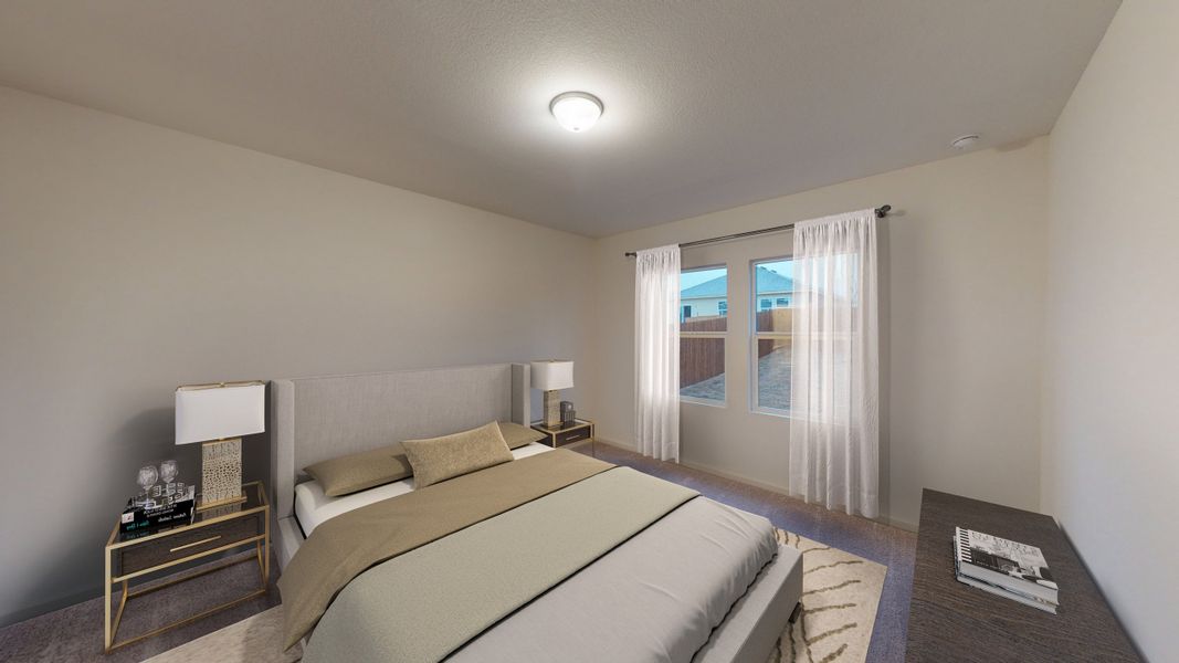 Representative furnished interior of a home built from the Pandora by Starlight Homes in Casteel, Bethlehem (Image 6).