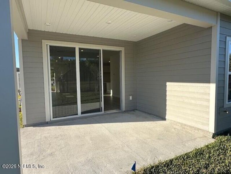 Exterior details and patio area of a home in Brook Forest, St. Augustine (Image 19).