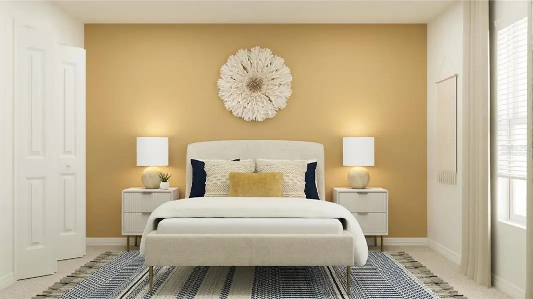 Furnished interior view inside a new home in Pine Meadows, Eustis (Image 5).