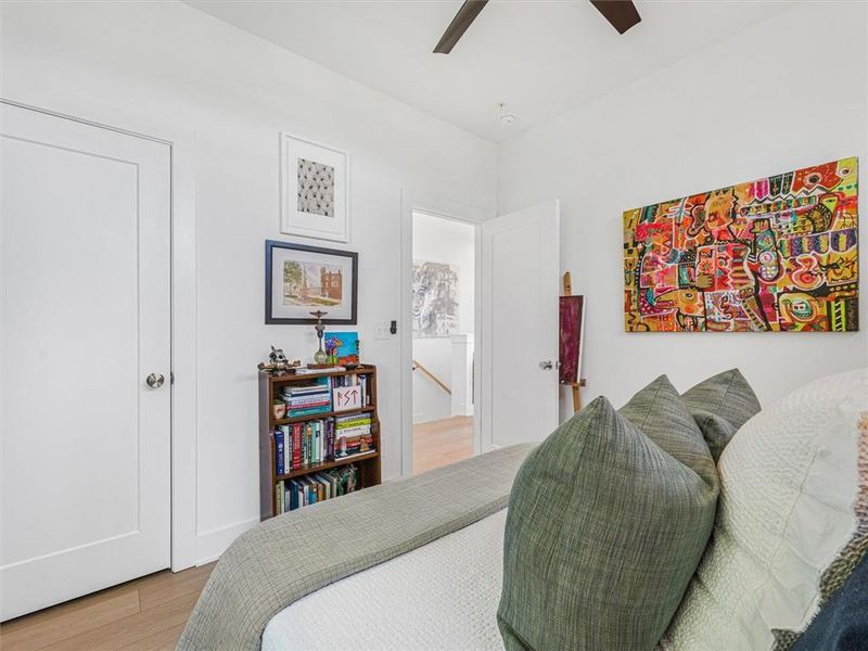 Furnished interior view inside a new home in , Atlanta (Image 27).