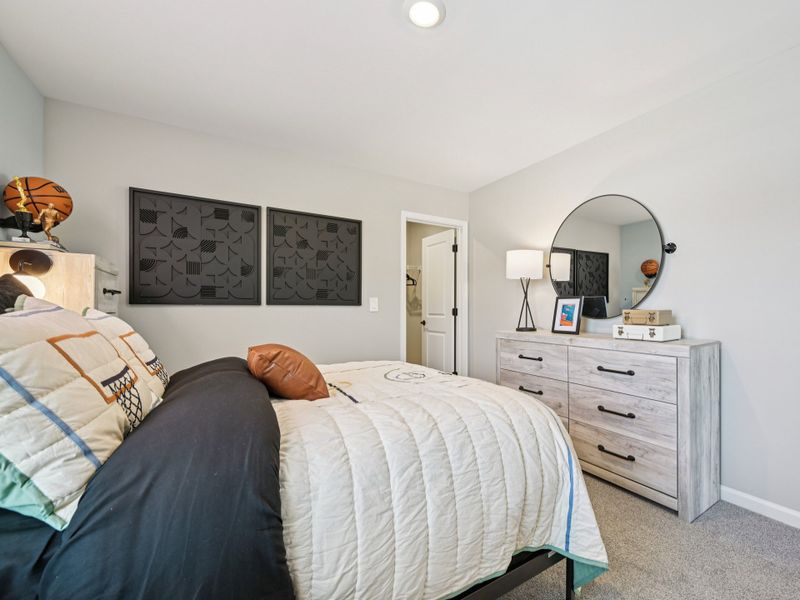 Furnished interior view inside a new home in Watkins Glen, Raleigh (Image 30).