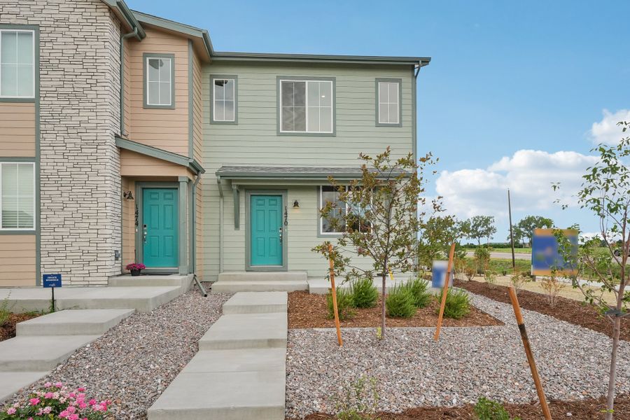 Exterior details and patio area of a home in Spring Valley, Longmont (Image 3). Exterior details and patio area of a home in Spring Valley, Longmont (Image 3).