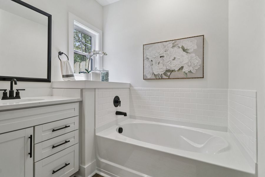 Representative furnished interior of a home built from the Wisteria II by Great Southern Homes in Lynbrook, Boiling Springs (Image 49).