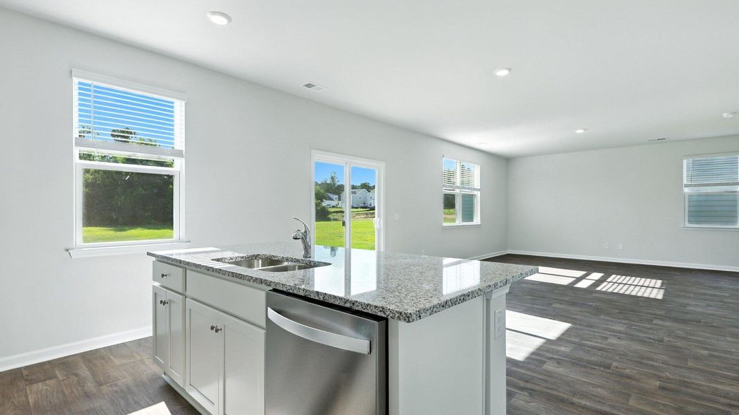 Furnished interior view inside a new home in The Ranch, Holly Hill (Image 11).