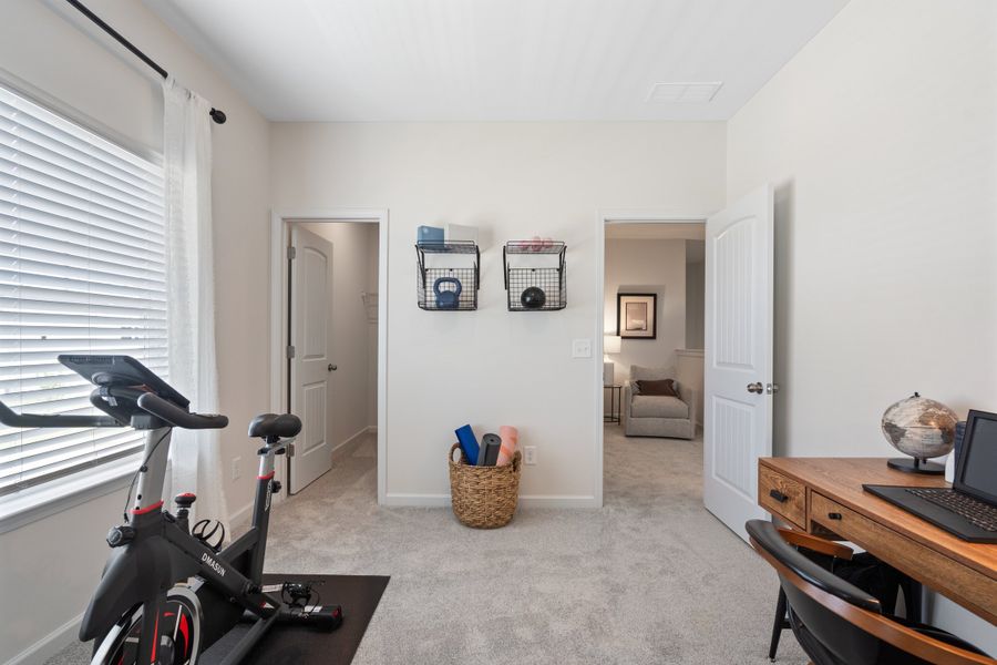 Furnished interior view inside a new home in Summerfield Place, Carrollton (Image 16).