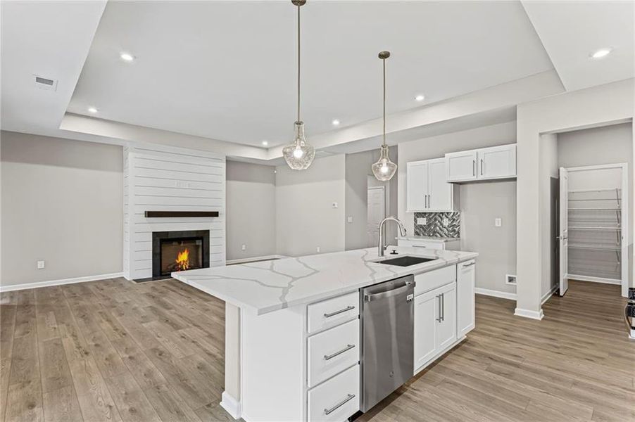 Furnished interior view inside a new home in The Reserve At Liberty Park, Braselton (Image 8). Furnished interior view inside a new home in The Reserve At Liberty Park, Braselton (Image 8).