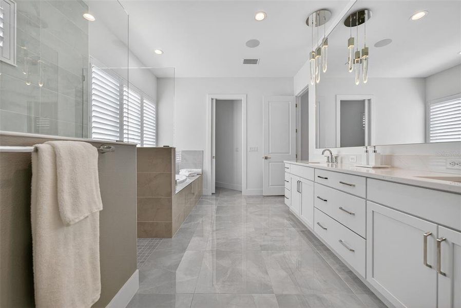 Furnished interior view inside a new home in Aqua Single Family Homes, Bradenton (Image 25).