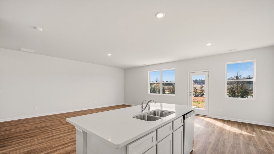 Representative furnished interior of a home built from the Saratoga by D.R. Horton in Shoal Creek, Hampton (Image 6).