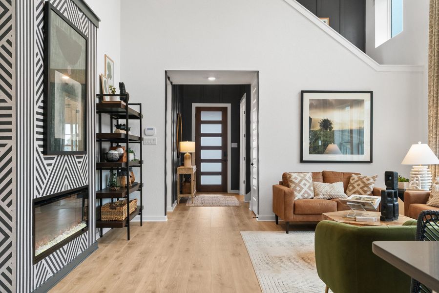 Furnished interior view inside a new home in Nolina, Georgetown (Image 57).