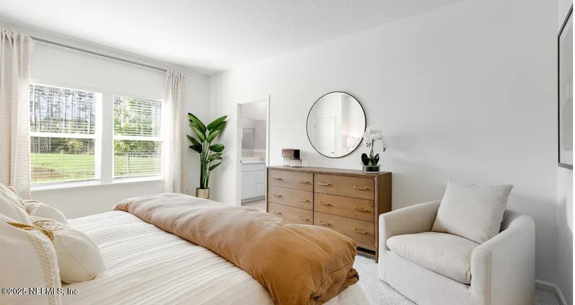 Furnished interior view inside a new home in Shearwater: Shearwater - Single Family, St. Augustine (Image 14).