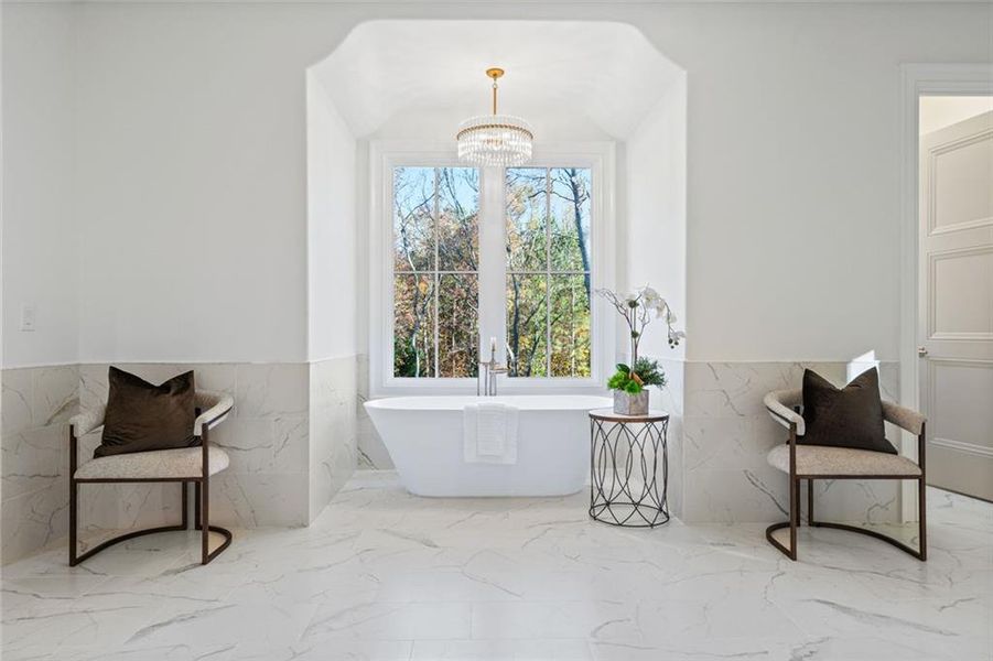 Furnished interior view inside a new home in , Canton (Image 14).