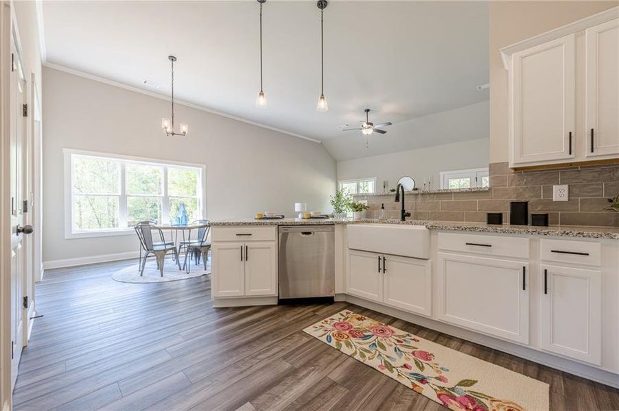 Furnished interior view inside a new home in , Covington (Image 27).