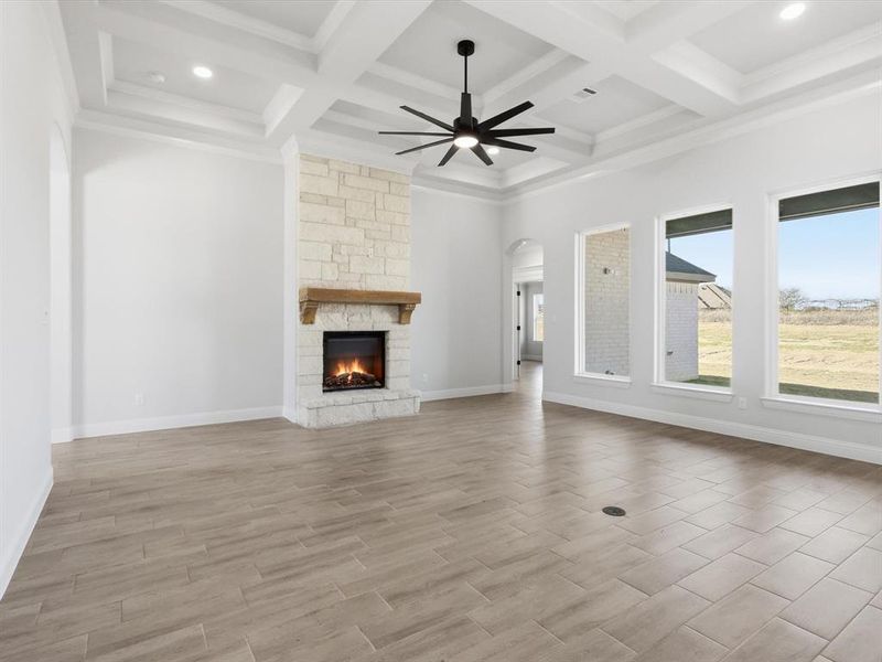 Spacious, unfurnished interior of a new home in , Azle (Image 22).