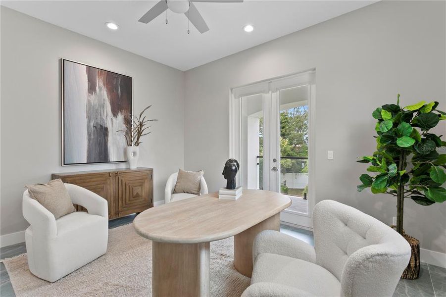 Furnished interior view inside a new home in , Dunedin (Image 6).