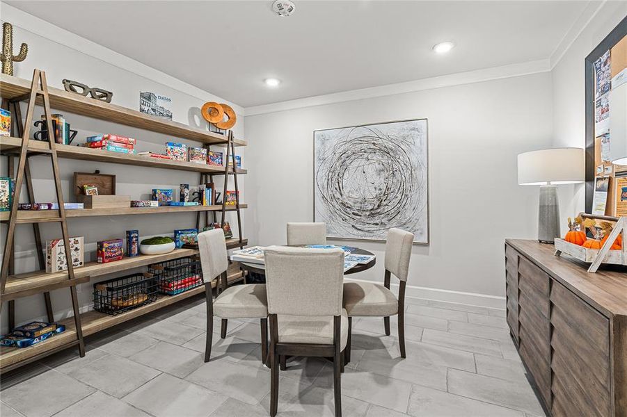 Furnished interior view inside a new home in , Allen (Image 16). Furnished interior view inside a new home in , Allen (Image 16).