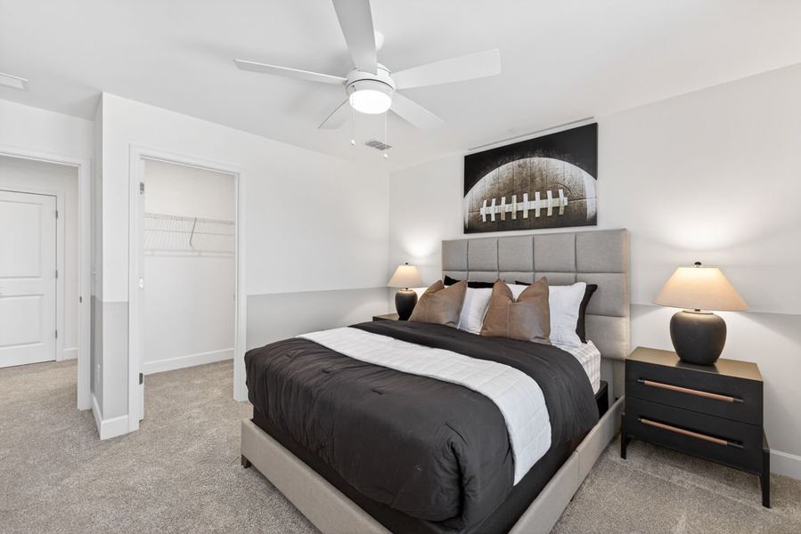 Furnished interior view inside a new home in Linden Grove, Powder Springs (Image 13).