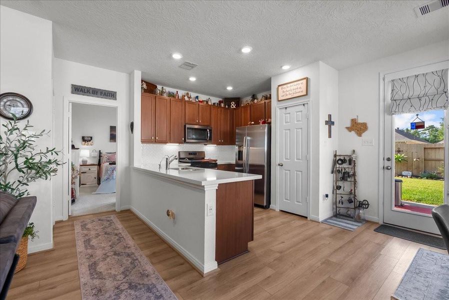 Furnished interior view inside a new home in , Alvin (Image 14). Furnished interior view inside a new home in , Alvin (Image 14).