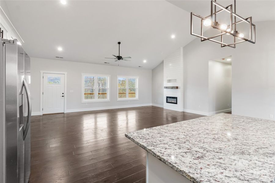 Spacious, unfurnished interior of a new home in , Mars Hill (Image 16).