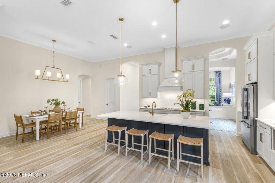 Furnished interior view inside a new home in , Fernandina Beach (Image 13).