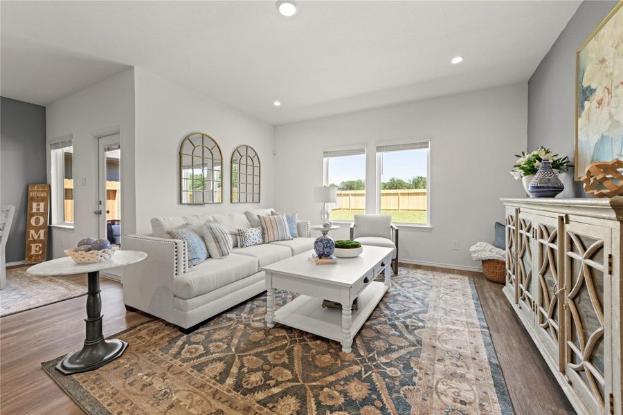 Furnished interior view inside a new home in Grand Pines, Magnolia (Image 5).