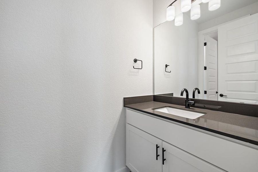 Furnished interior view inside a new home in Capitol Collection at Lariat, Liberty Hill (Image 4). Furnished interior view inside a new home in Capitol Collection at Lariat, Liberty Hill (Image 4).