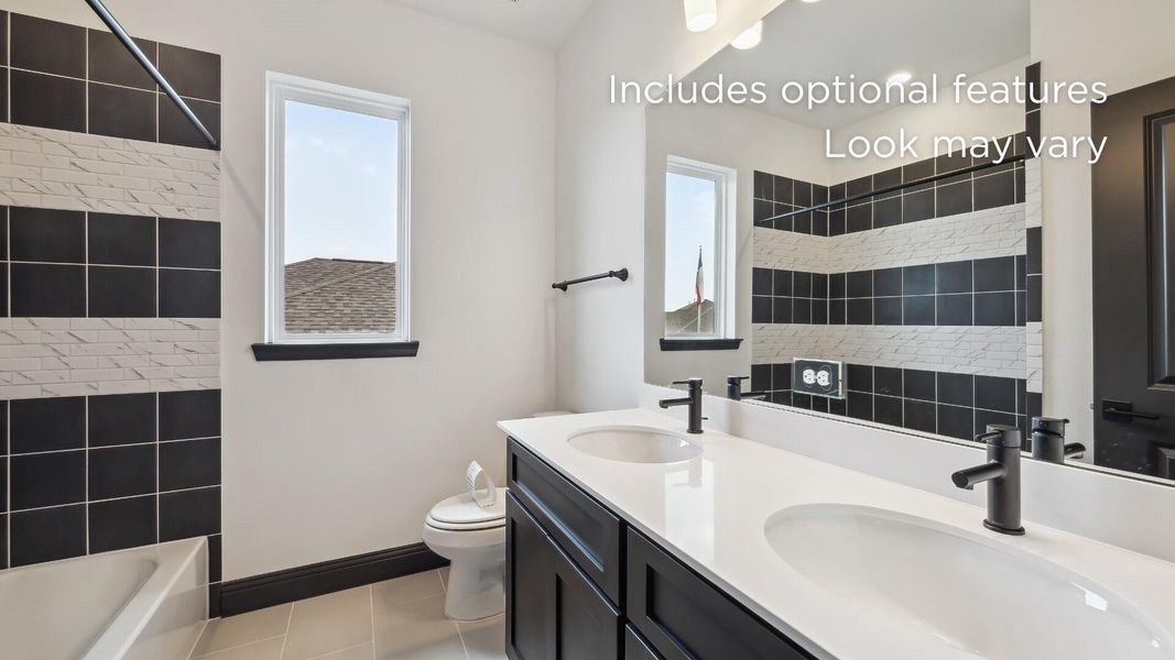Furnished interior view inside a new home in Woodhavyn 60', Magnolia (Image 6).