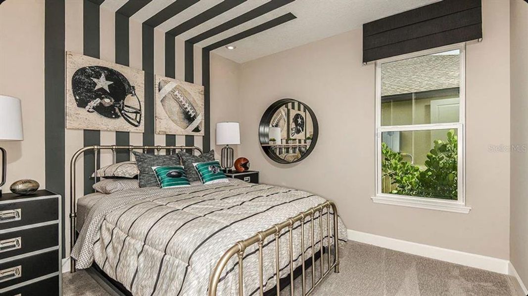 Furnished interior view inside a new home in Ardisia Park, New Smyrna Beach (Image 10).