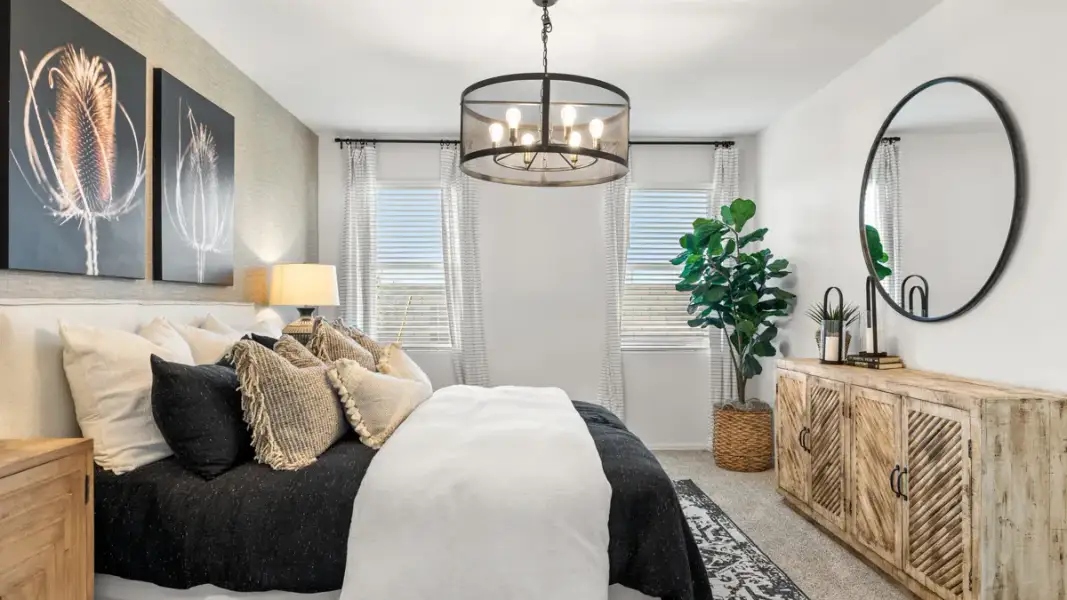 Furnished interior view inside a new home in Rio Rancho Estates, Wittmann (Image 36).