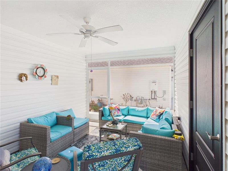 Furnished interior view inside a new home in , The Villages (Image 6).