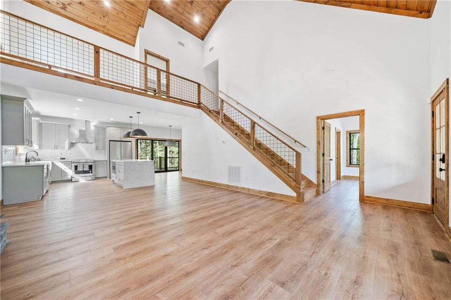 Spacious, unfurnished interior of a new home in , Ellijay (Image 29). Spacious, unfurnished interior of a new home in , Ellijay (Image 29).