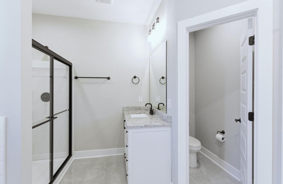 Furnished interior view inside a new home in , Summerville (Image 9).