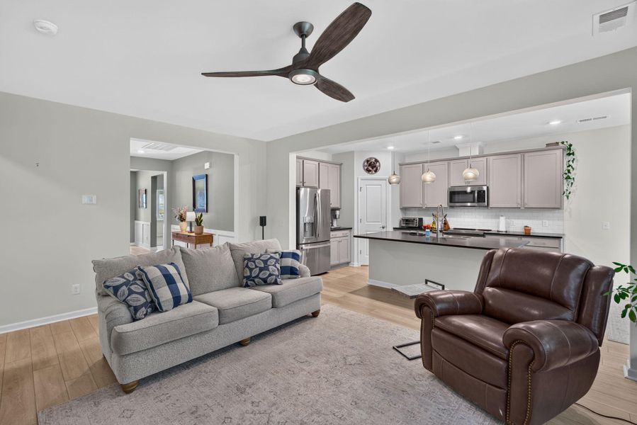 Furnished interior view inside a new home in , Ridgeville (Image 15).