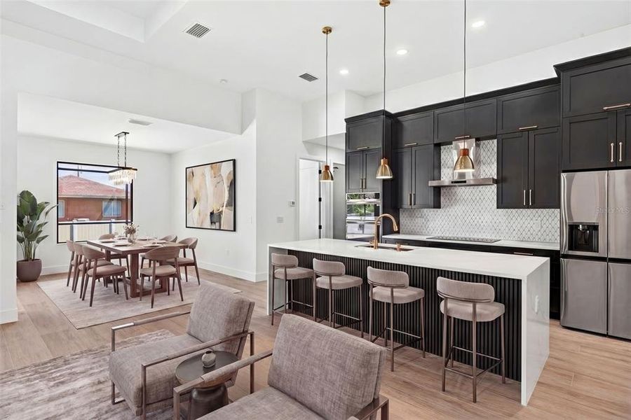 Furnished interior view inside a new home in , Cape Coral (Image 17). Furnished interior view inside a new home in , Cape Coral (Image 17).