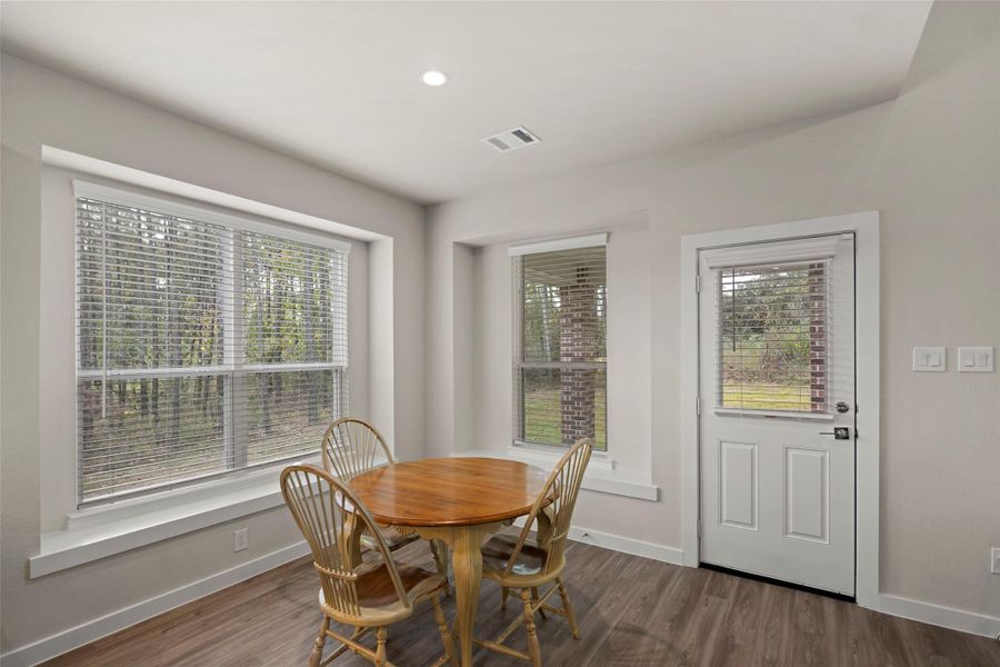 Furnished interior view inside a new home in Oakwood Ranch, Willis (Image 9). Furnished interior view inside a new home in Oakwood Ranch, Willis (Image 9).
