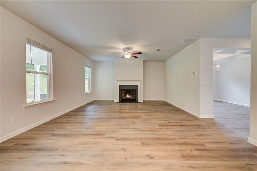 Spacious, unfurnished interior of a new home in Hamilton Lakes, Lawrenceville (Image 21).