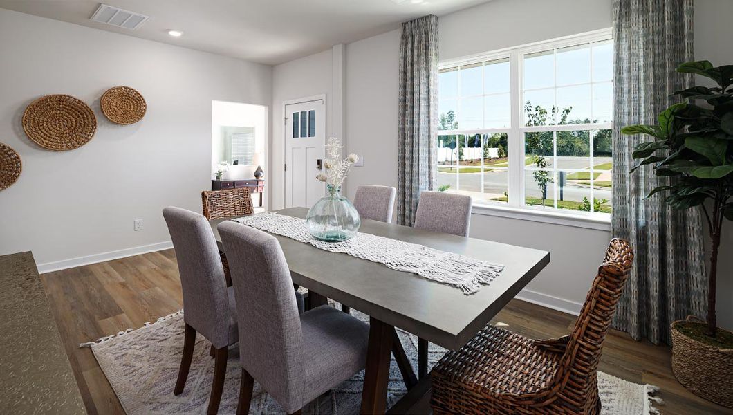 Furnished interior view inside a new home in Brandon Creek, Gastonia (Image 8).