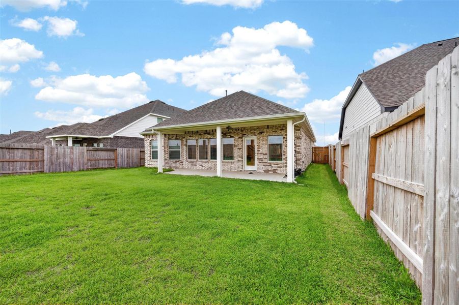 Exterior details and patio area of a home in Marvida, Cypress (Image 3). Exterior details and patio area of a home in Marvida, Cypress (Image 3).