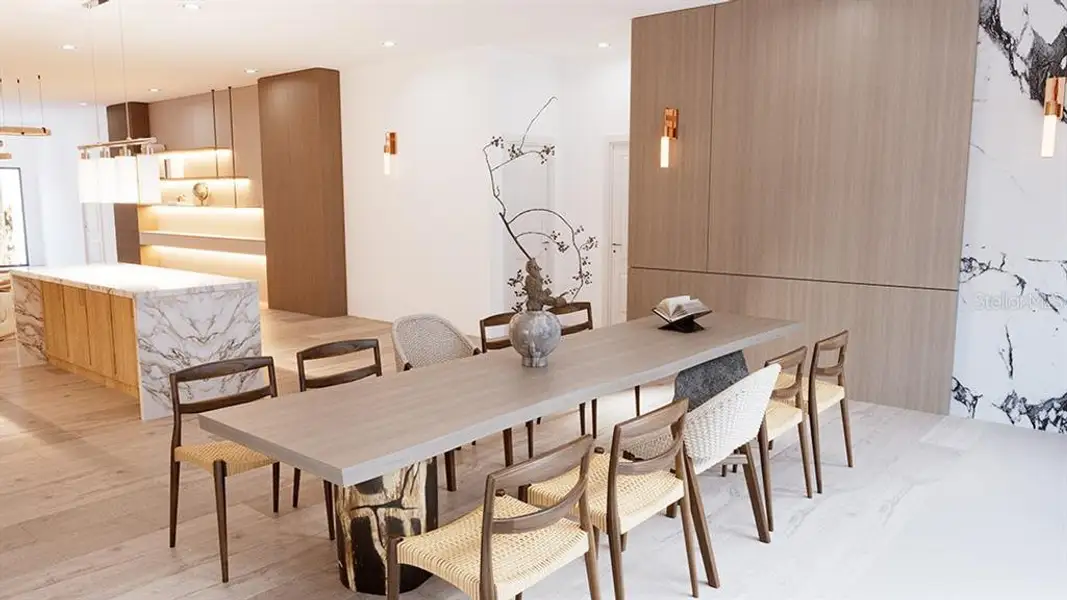 Furnished interior view inside a new home in , Ocala (Image 3).