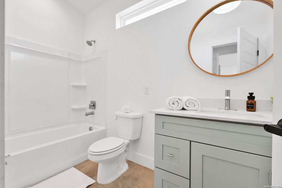 Furnished interior view inside a new home in , San Antonio (Image 4).