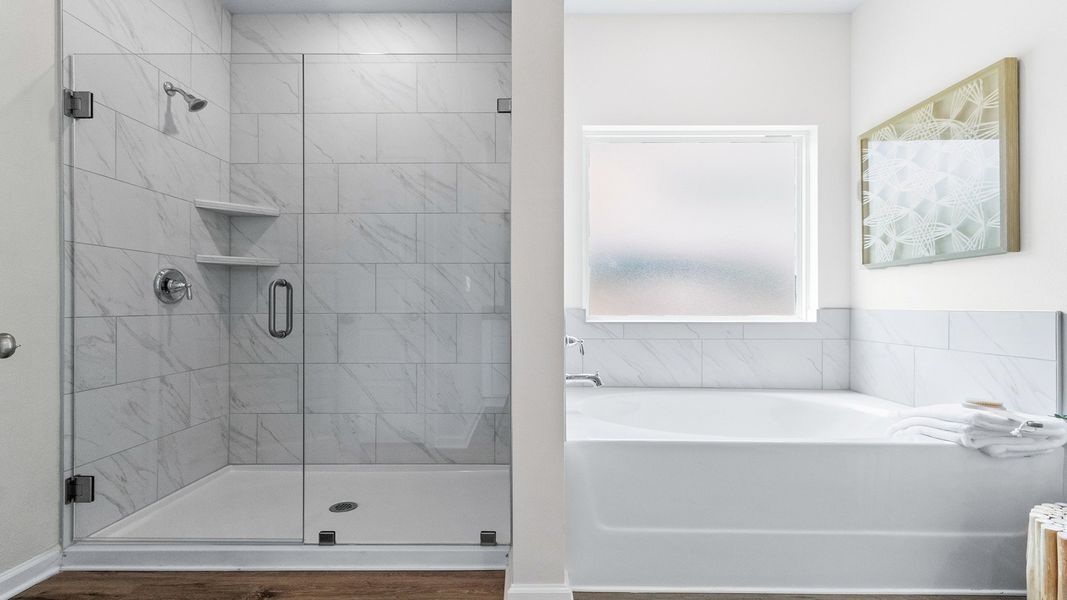 Furnished interior view inside a new home in Pine Dove Estates, Tallahassee (Image 24).