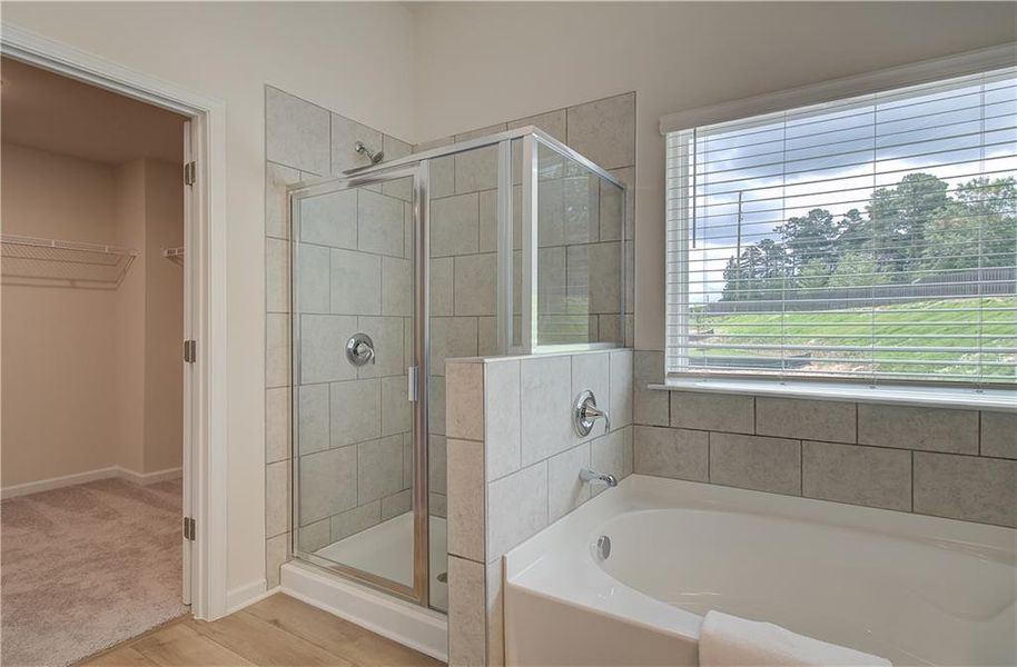 Furnished interior view inside a new home in Alcovy Village, Lawrenceville (Image 28).